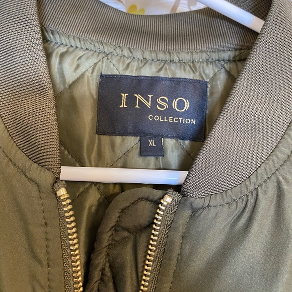 NWOT INSO Collection bomber jacket - Picture 3 of 7